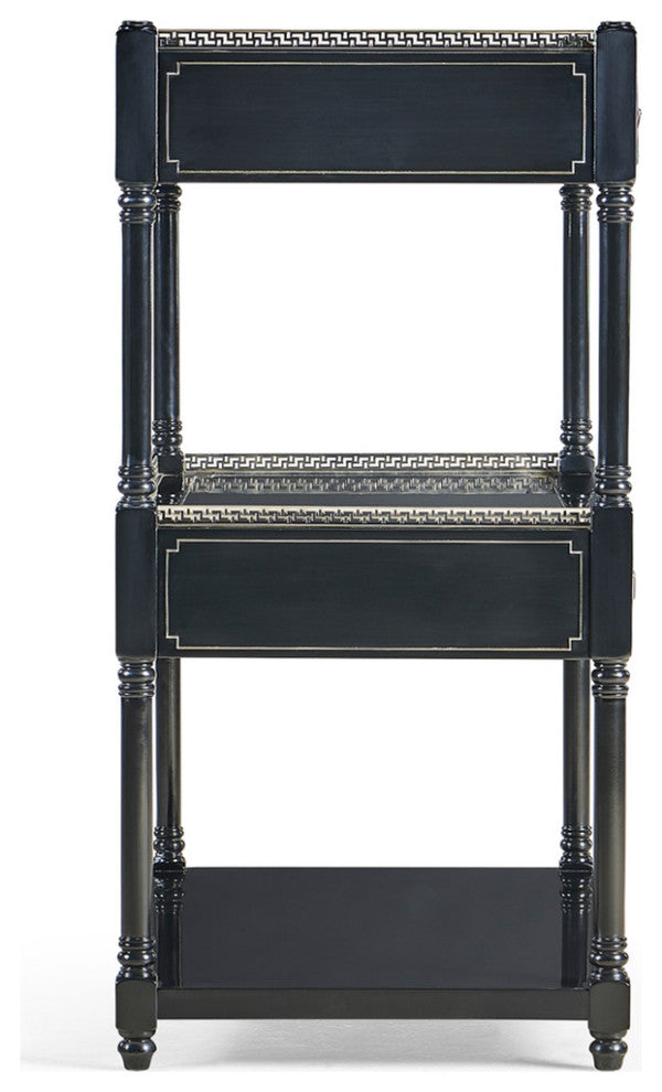 Wide Painted Etagere