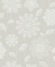 Intricate Bohemian Monochromatic Floral Wallpaper, Taupe, Bolt