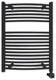 HEATGENE Smart Towel Warmer With Timer and Temperature Control, Matt Black