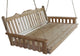 Cedar Royal English Swingbed, Unfinished, 75 Inch