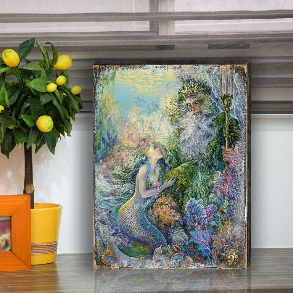 My Savior of The Sea Wall and Table Top Wooden Decor, 48x36