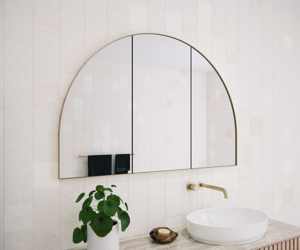 Medicine Cabinets, Satin Brass