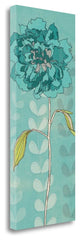 "Sarahs Garden In Blue II" By Sarah Adams, Giclee Print on Gallery Wrap Canvas