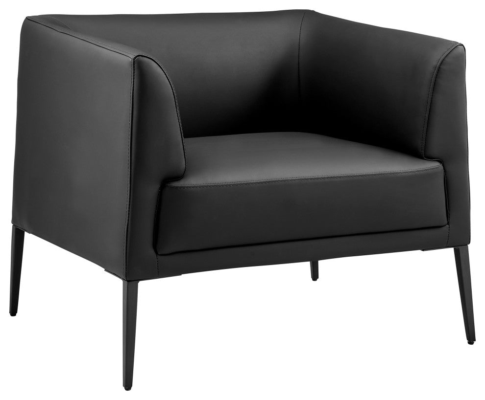 Matias Lounge Chair, Black