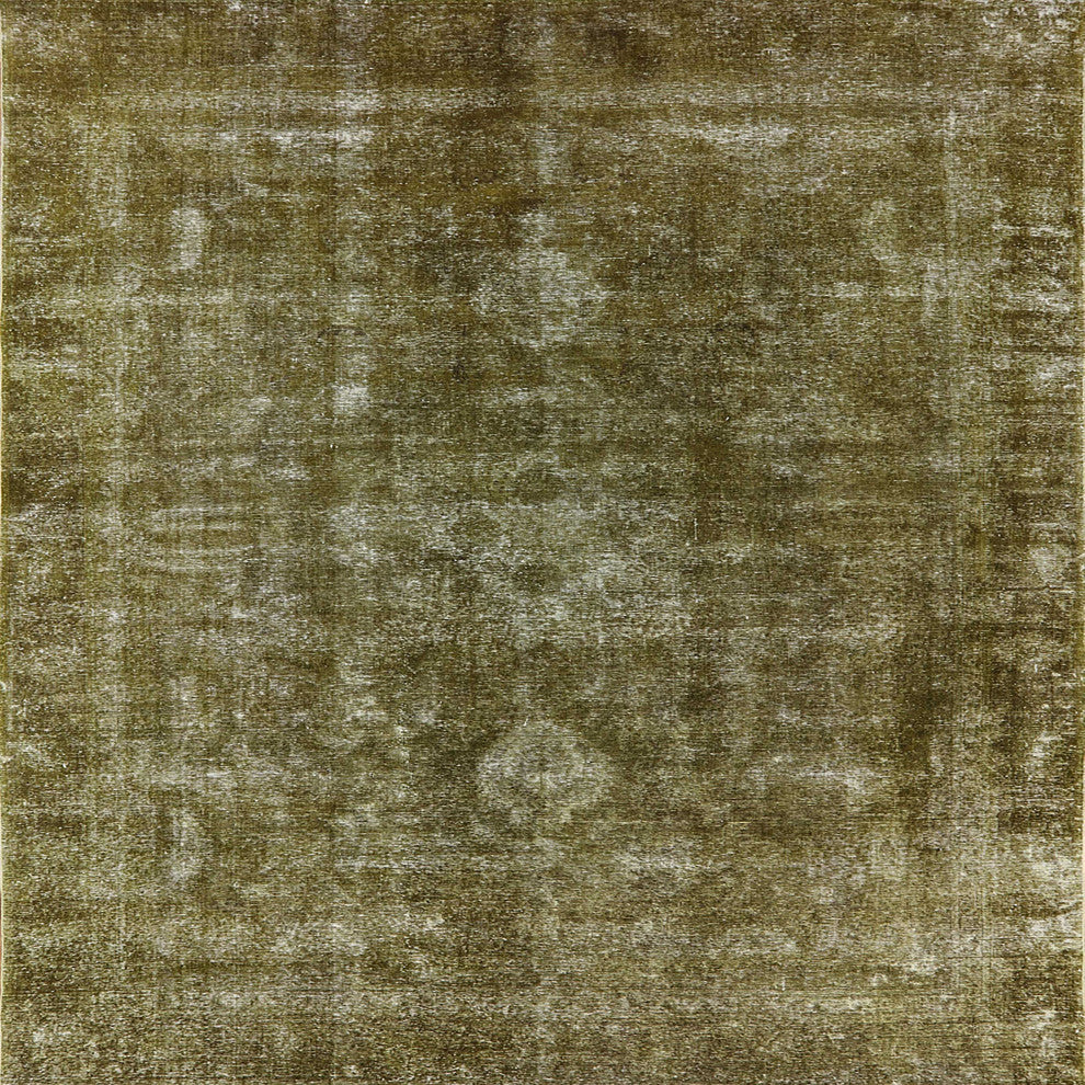 Ahgly Company Indoor Square Mid-Century Modern Area Rugs, 6' Square