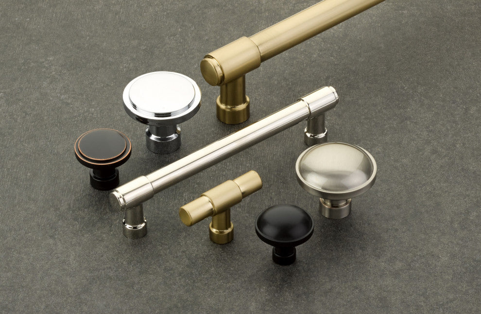 Emtek 86694 Jasper 18 Inch Center to Center Bar Appliance Pull - Satin Brass