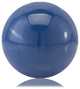3" Blue Aluminum Decorative Orb Tabletop Sculpture