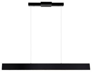 Bellagio 45 in LED Integrated Black Chandelier