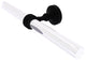 Pacific Grove 2 Arm Guest Towel Holder with Groovy Accents, Matte Black