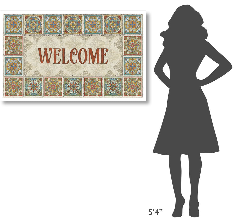 "Mediterranean Flair XIX" Digital Paper Print by Daphne Brissonnet, 46"x28"