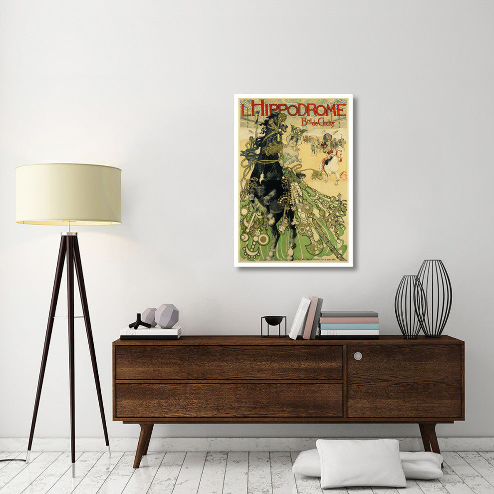 "L'Hippodrome" Digital Paper Print by Manuel Orazi, 29"x42"