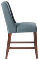 Madison Park Brody Dining Chairs Counter Stools, Blue, Counter Stool