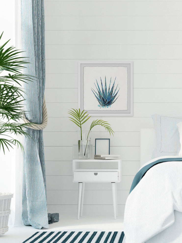 "Agave II" Framed Painting Print, 12"x12"