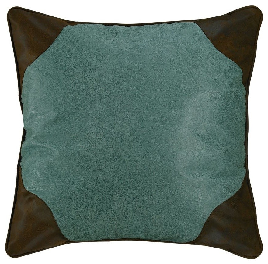 Turquoise Euro Sham