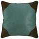 Turquoise Euro Sham