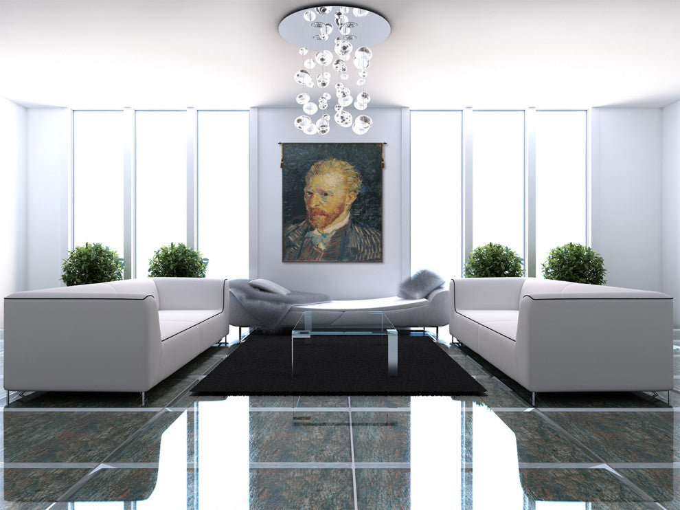 Portrait of Van Gogh Belgian Wall Tapestry