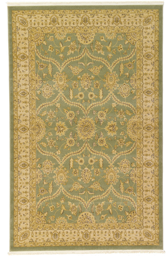 Unique Loom Light Green Edinburgh Tansy 5'x8' Area Rug