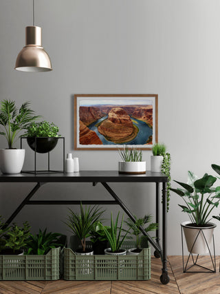 "Cutting Through" Framed Painting Print, 36x24