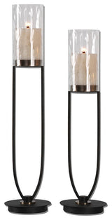 Uttermost Durga Iron Work Candleholders Set of 2, 18835