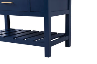 Home Living 22" Farmhouse Blue-Light Bathroom Vanity