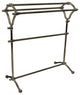 Kingston Brass Pedestal Y-Type Towel Rack, Brushed Nickel