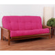 Blazing Needles Vitality 10" Microsuede Full Futon Mattress, Berry Berry