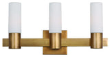 Maxim Lighting Contessa Bath Vanity, Natural Aged Brass - 22413SWNAB