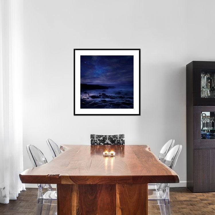 "Insomnia" Framed Digital Print by Sebastien Del Grosso, 38"x38"