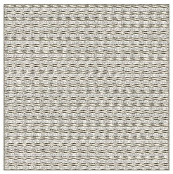 Antigua Accent Rugs In/Out Door Carpet, Frost SQ 9x9'