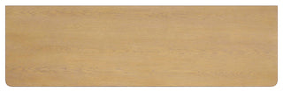 Lennon 6 Drawer Rounded Leg Dresser, Natural