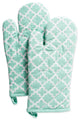 DII Aqua Lattice Oven Mitt (Set of 2)