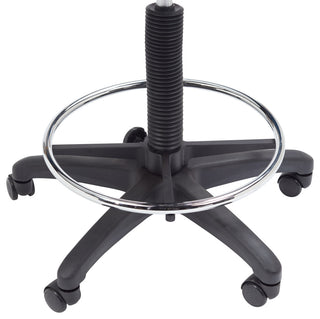 NPS Polyurethane Task Chair With Arms, 22"-32" Height