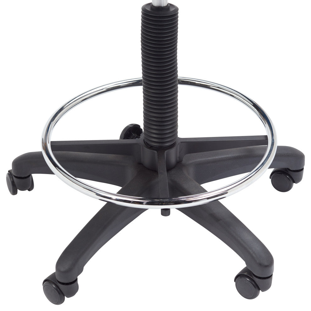 NPS Polyurethane Task Chair With Arms, 22"-32" Height