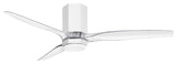 Hinkley Lighting 905852-LDD Facet 52" 3 Blade Indoor / Outdoor - Flat White /