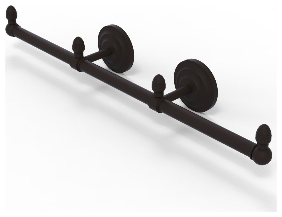 Que New 3 Arm Guest Towel Holder, Oil Rubbed Bronze