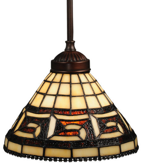 8W Greek Key Mini Pendant