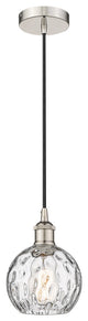 Innovations 616-1P-PN-G1215-6 1-Light Mini Pendant, Polished Nickel