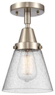 INNOVATIONS LIGHTING 447-1C-SN-G64 Small Cone Flush Mount