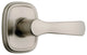 Brinks Alwood Dummy Lever, Satin Nickel