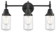 INNOVATIONS LIGHTING 447-3W-BK-G312-LED Caden 3 Light 26 inch Bath Vanity Light