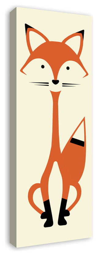 Mod Fox 12x36 Canvas Wall Art