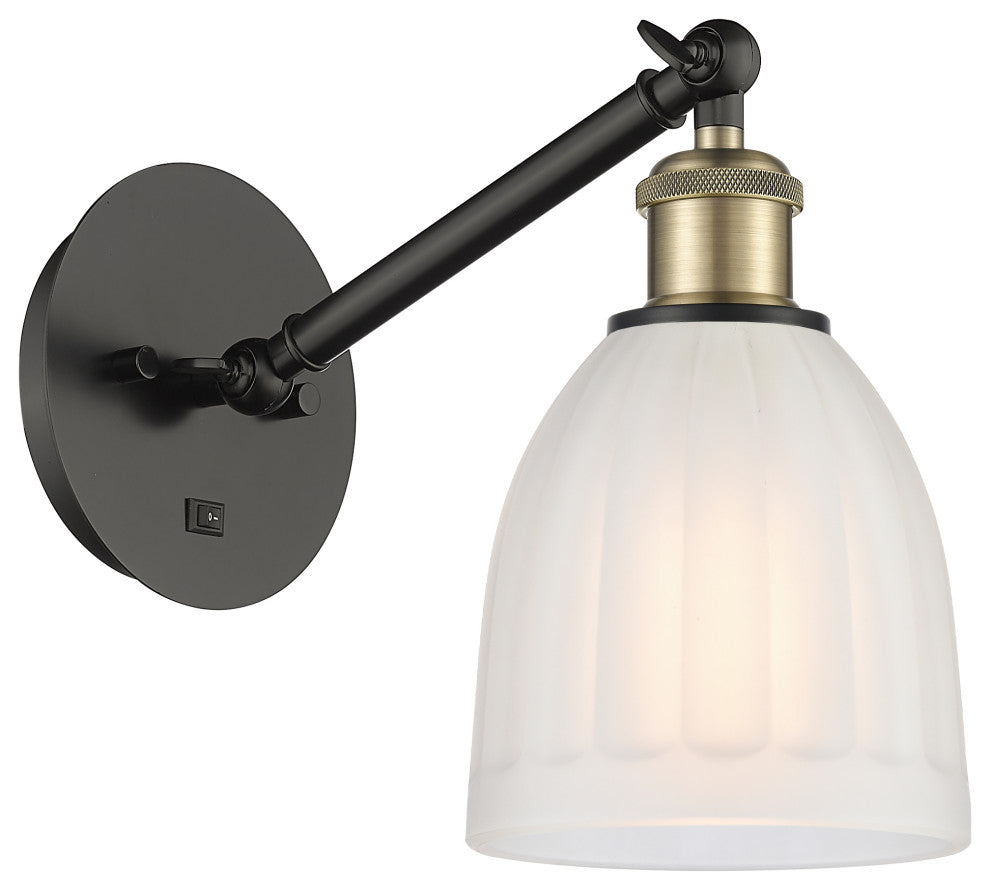 Innovations 317-1W-BAB-G441 1-Light Sconce, Black Antique Brass