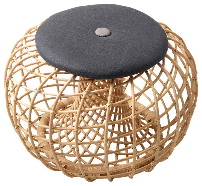 Cane-line Nest footstool small INDOOR, Natural