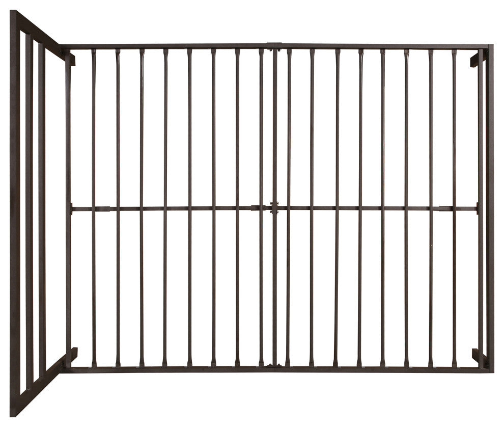 GDF Studio Jones Queen-Size Bed Frame, Hammered Copper