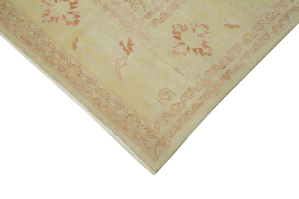 Rug N Carpet - Hand-Knotted Oriental 8' 7" x 11' 9" Soft Oushak Area Rug