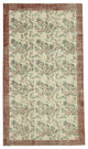 Rug N Carpet - Hand-knotted Turkish 4' 5" x 7' 9" Over-dyed Small Area Rug