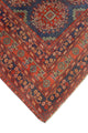 Semi-Antique Maxim Navy/Red Rug, 6'6x9'8