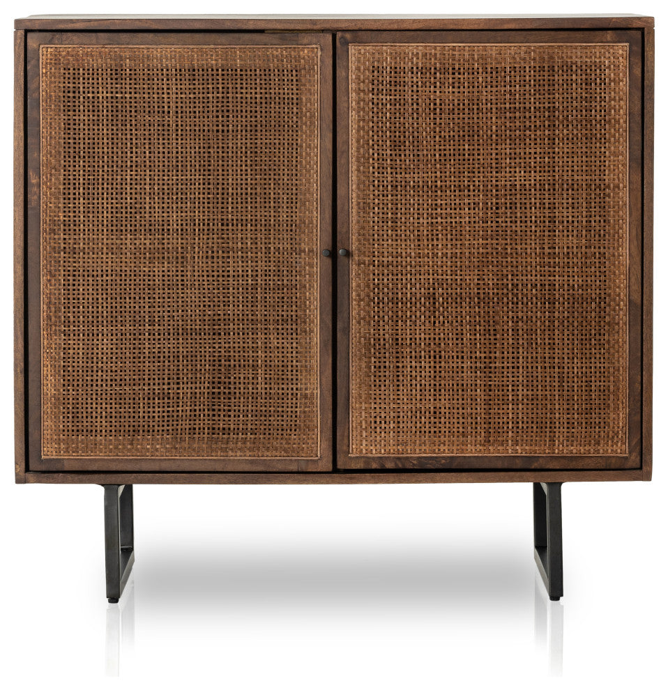 Carmel Small Cabinet-Brown Wash