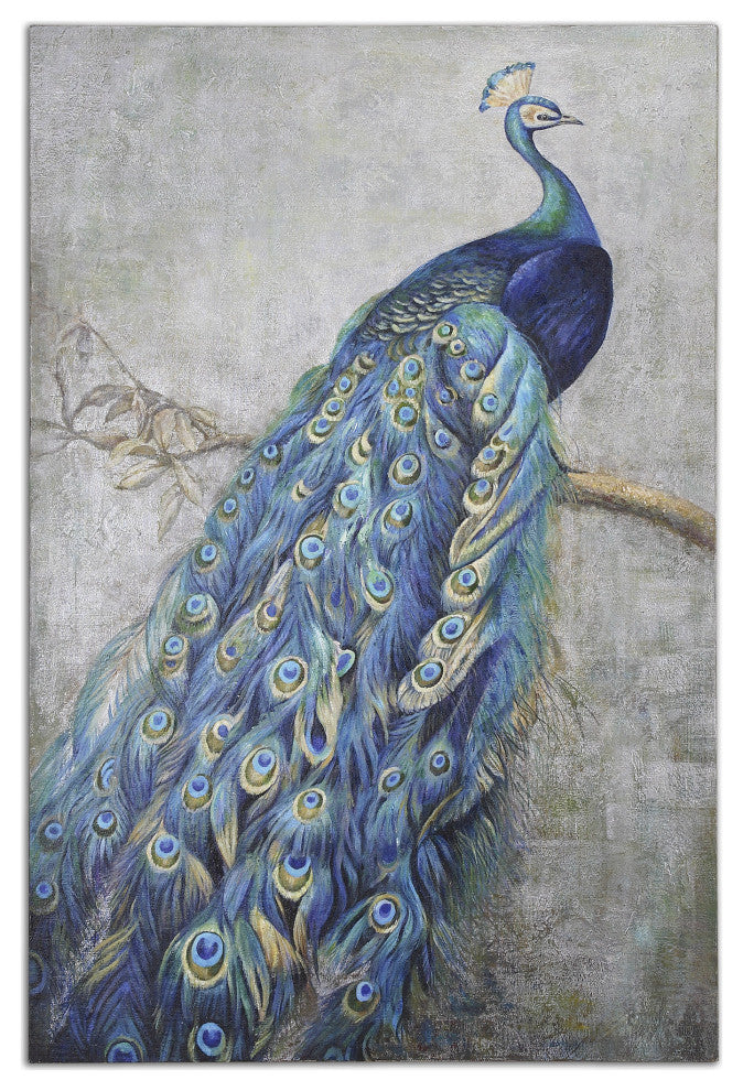 Uttermost Proud Papa Hand Painted Art