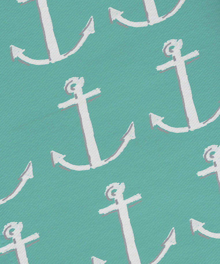 Anchors Away Coastal Print Napkin, Bewitching, Set of 4